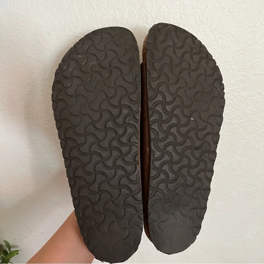 Birkenstock Arizona Brown Leather Sandals Size 13-13.5